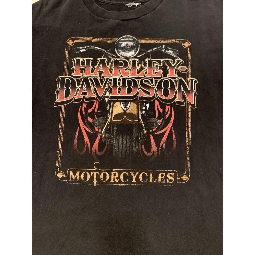 Harley Davidson Motorcycle T shirt Size L San Antonio TX Size Tag Removed (B422) - Picture 2 of 3